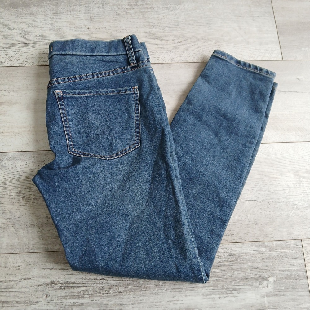 Free People Womens‎ Denim Pants W27 Blue Denim Jeans Casual